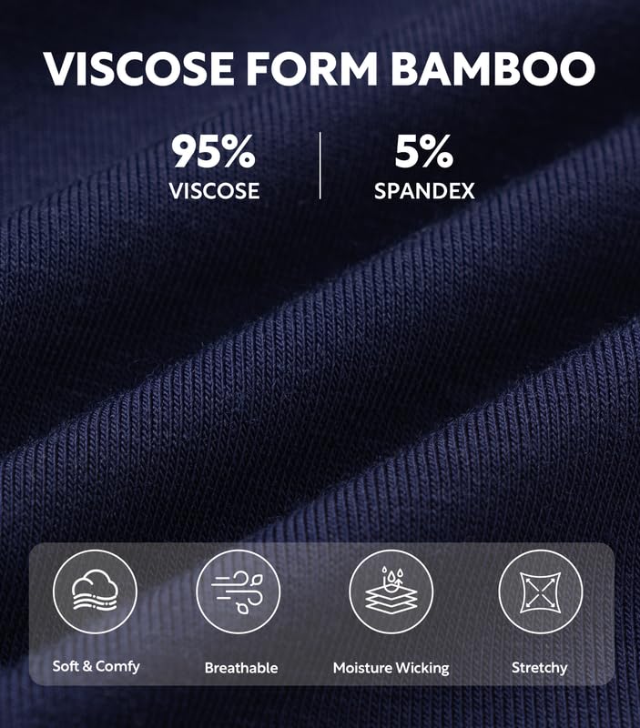 DAVID ARCHY Women Pajama Shorts Viscose Made from Bamboo Sleep Shorts Lounge Comfy Soft Pj Bottoms with Pockets, 2 Pack4