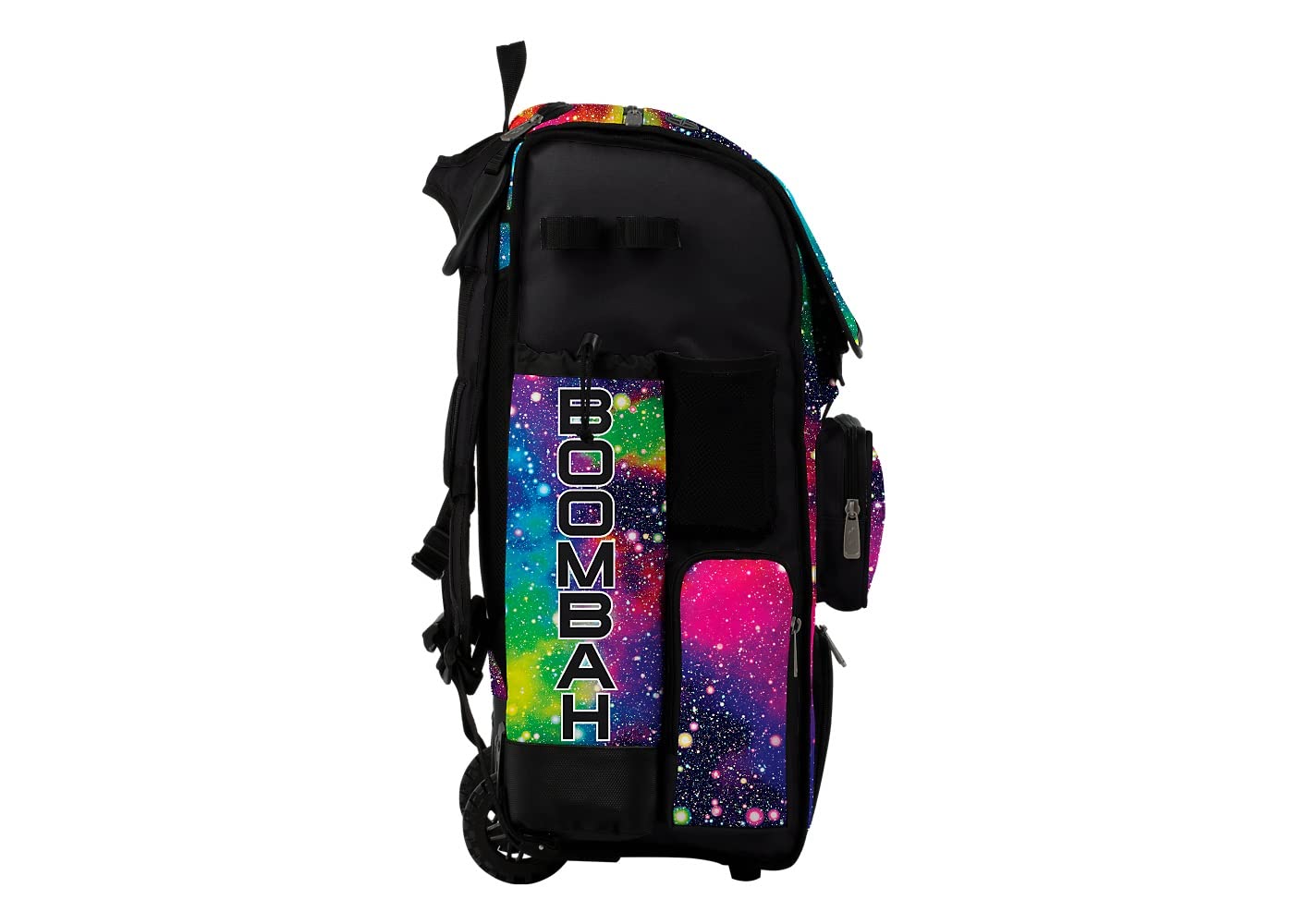 Boombah Superpack Hybrid Rolling Bat Bag - Galaxy Multi Bat Pack - Wheeled & Backpack Version