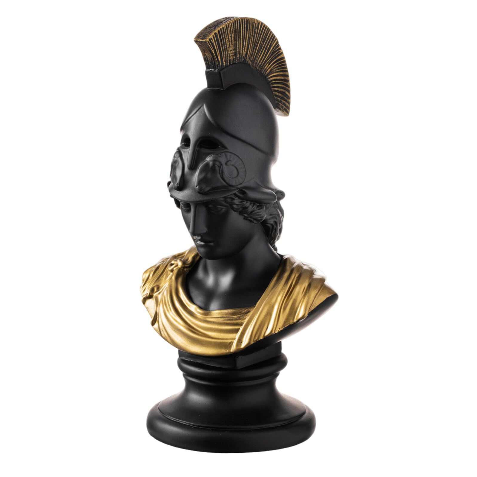 Porte stylo guerrier romain en sculpture vintage pour bureau chic