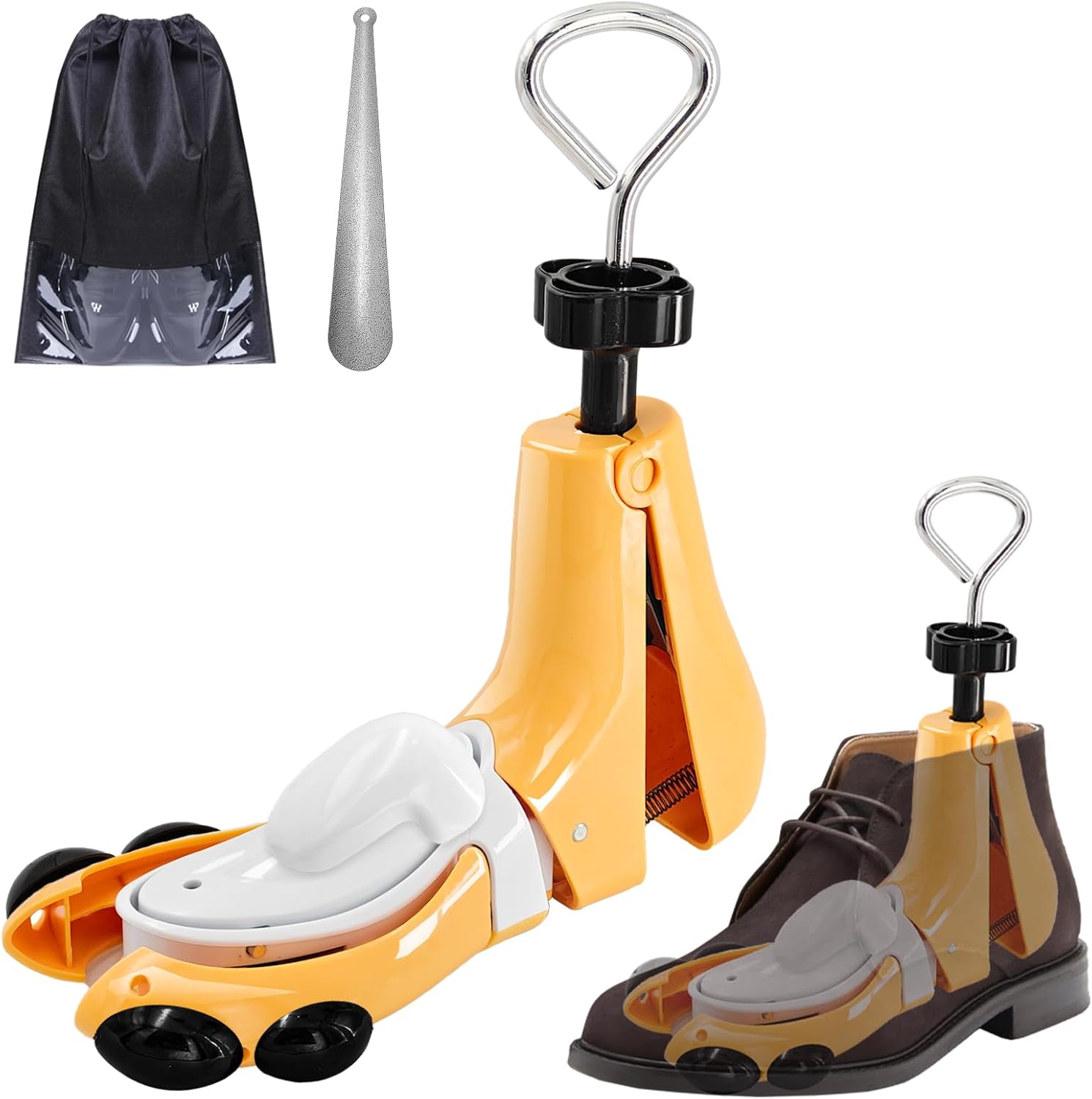 Shoe Stretcher Women Men, Boot Stretcher for Wide Feet, Shoe Tree Adjustable Boot Widener Expander (1 Pcs Not a Pair)