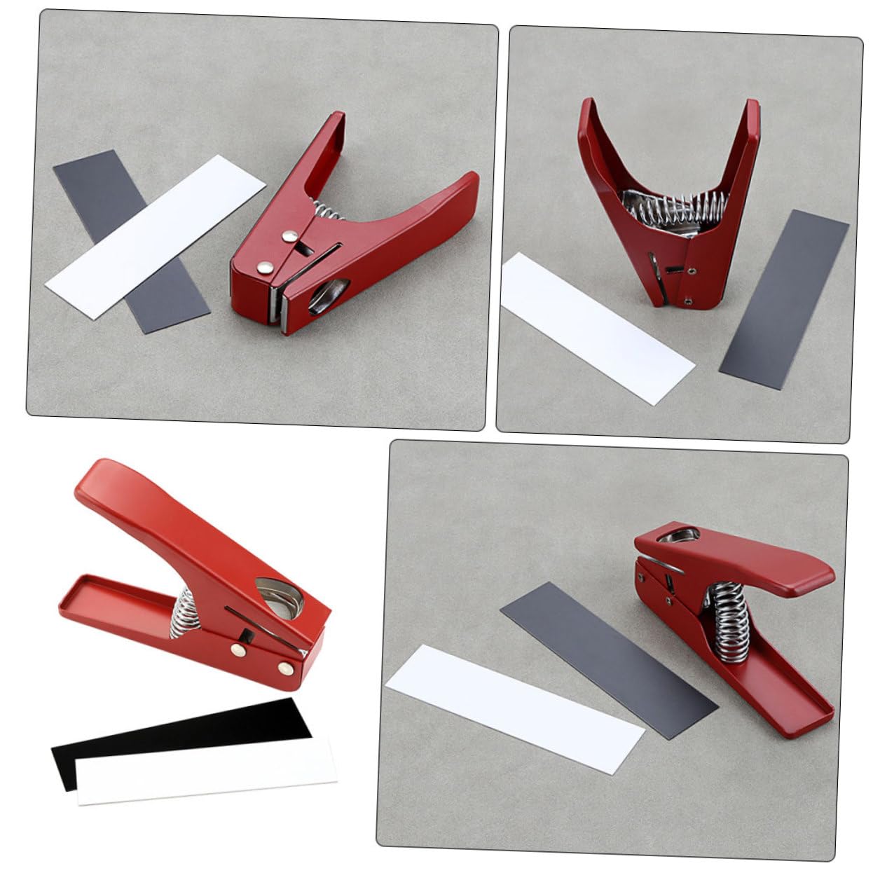 Gitarren Pick Cutter Werkzeug Roter Gitarrenpicks Stanzgerät Für Kreative Musiker Langlebig Und Benutzerfreundlich Für Gitarrenliebhaber Und Bastel-enthusiasten