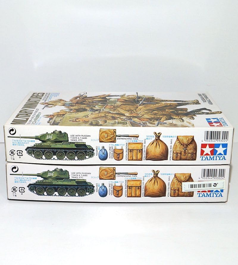 Amazon.co.jp: タミヤ 1/35 35207 ソビエト歩兵進撃セット 2個
