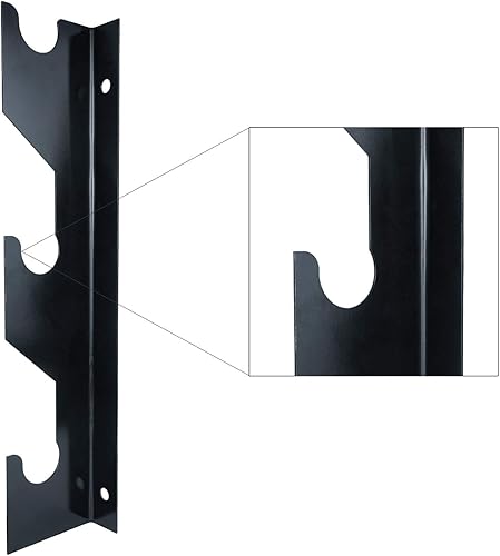 Miniatura 5 de Luwint Soporte para barra de pesas montado en la pared