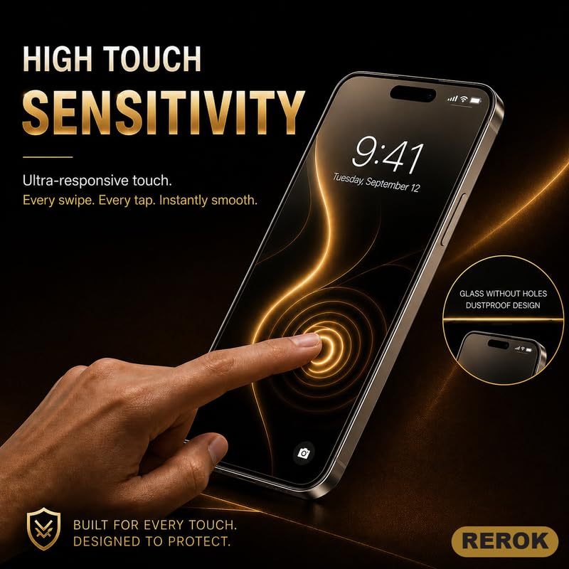 Image of Military-Grade Tempered Glass Screen Protector for iPhone 7 [Pack of 2] | HD Clear, Edge-to-Edge Coverage, Scratch Resistant, Case Friendly with Easy Installation Kit(WHITE)