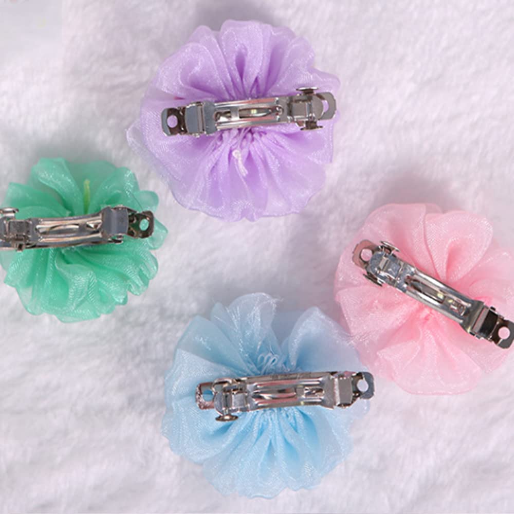 ヘアアクセサリー yiyounggyeoung doggy-bow hairpin Amazon.com : RayMinsino 4Pcs Pet Hairpin Yorkshire Teddy pet Dog