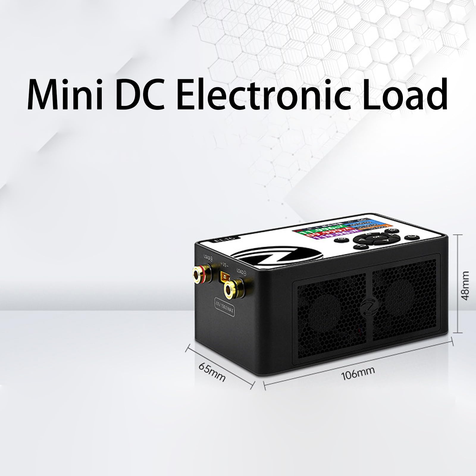Probador de batería programable compacto con modo de rendimiento dinámico, función de medición automática y capacidad de potencia de 150 W, carga electrónica de protección múltiple