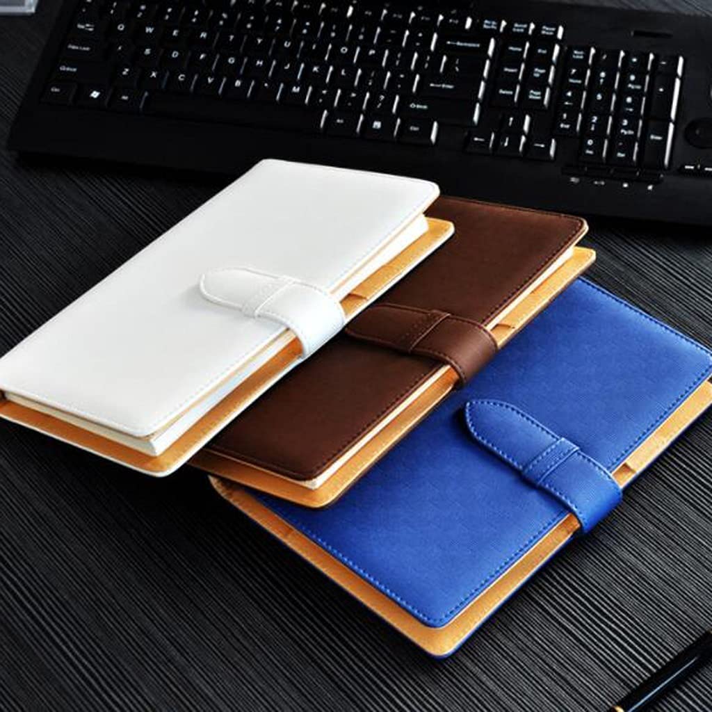 Cuaderno for la Nota de Trabajo Tal Vez la Revista for la Oficina de la Oficina de la Oficina de la Escuela Estudiante de Cuaderno Simple (Color : White)