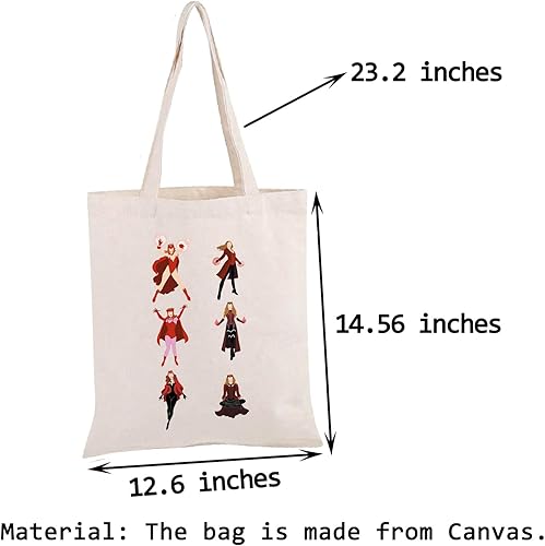 Miniatura 2 de PWHAOO Bolsa de mano de bruja para mujer, bolsa de maquillaje de película de héroe, bolsa de bruja, regalo de héroe