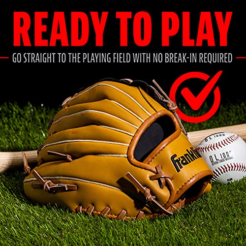 Franklin Sports Field Master Series Baseball Gloves, Right Handed Thrower, 10.5" by Franklin Sports - Used condition - Image 6