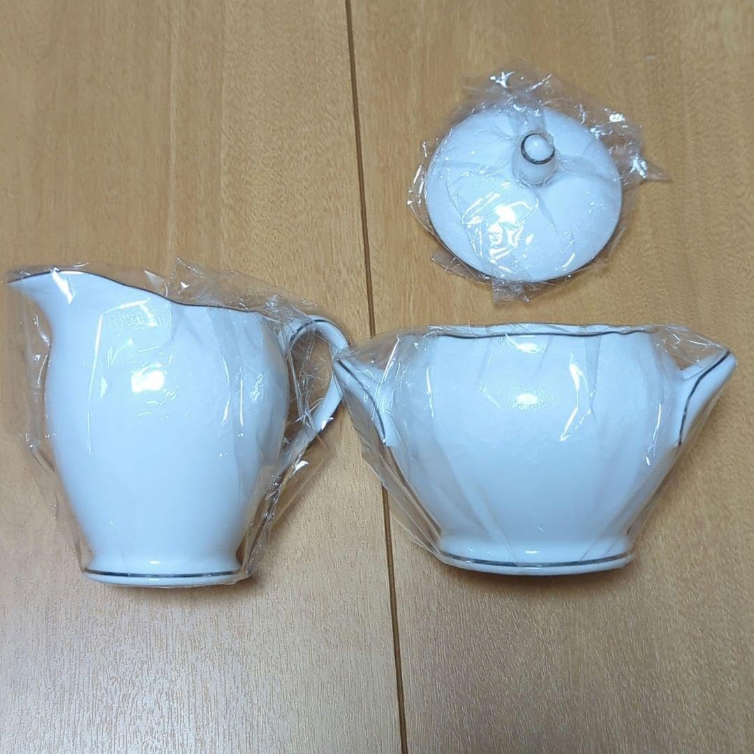 ノリ夕ケ シュガーポット(蓋付き)&amp;クリーマー