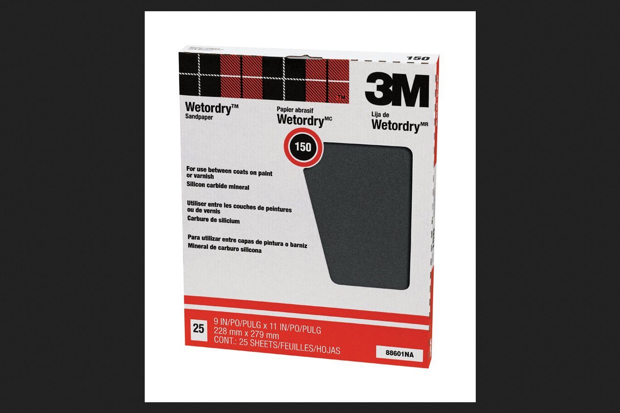 150C Grit Between Finish Coats Sanding Sheets [Set of 25] Sandpaper Sheets Tools