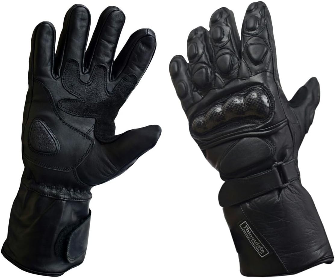 Thermal Waterproof Motorbike Motorcycle Gloves Carbon Knuckle Protection
