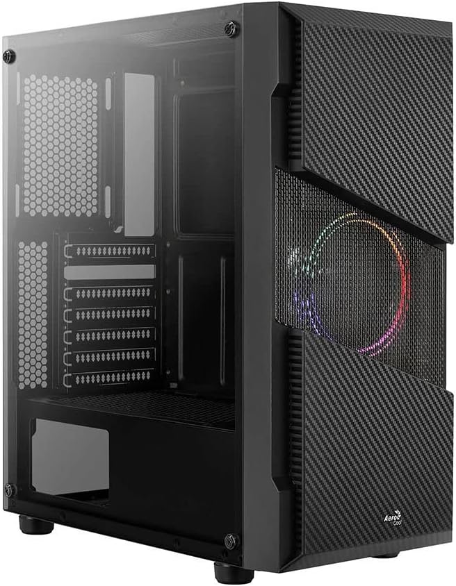 AeroCool ACCM-PV20013.11 Menace Saturn FRGB | ATX PC Case with Glass Window