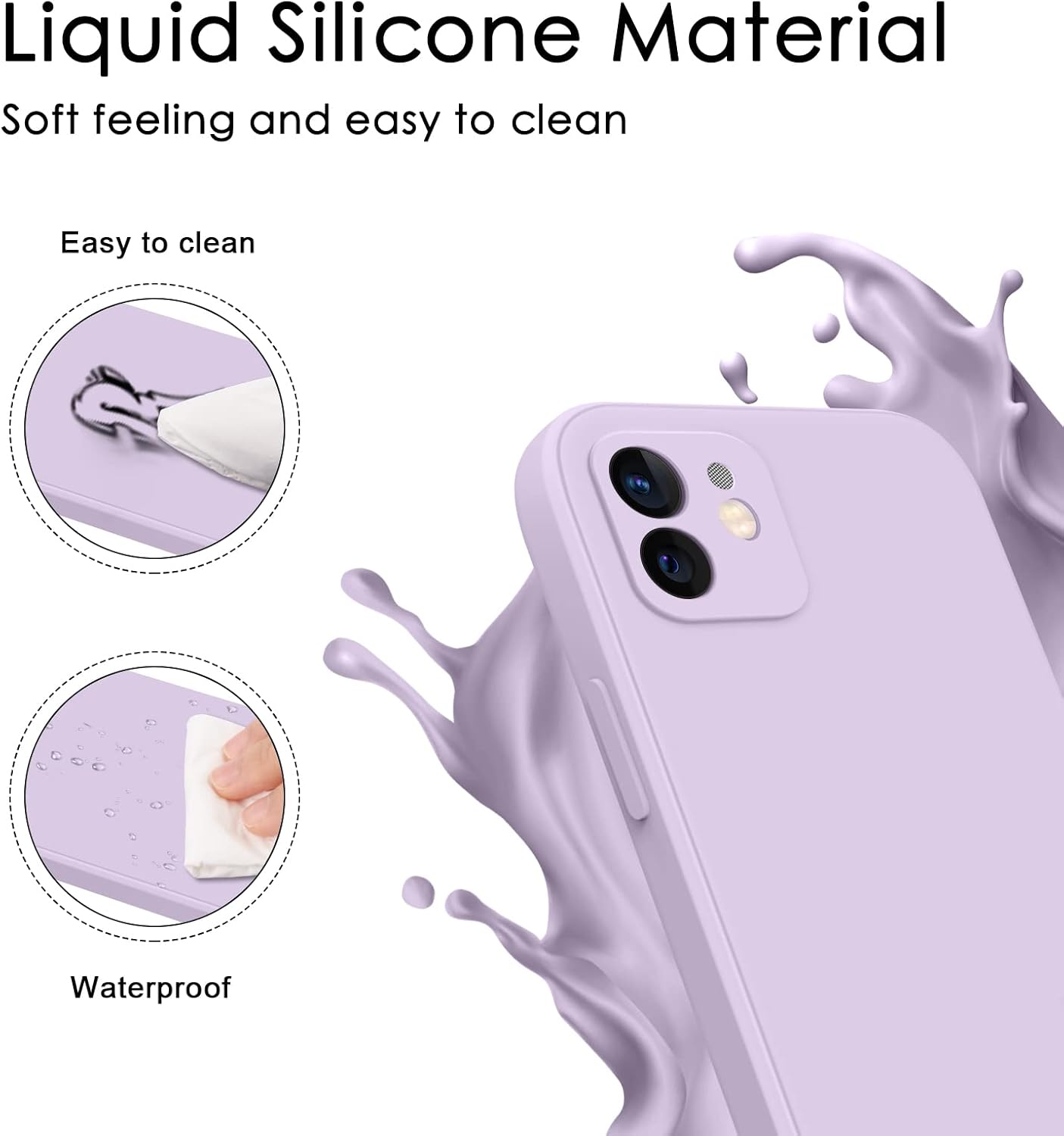 Husă AK iPhone 12 din diferite unghiuri