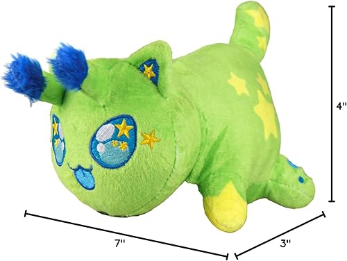 Miniatura 2 de Juguete de peluche de gato Mee Meows, peluche de comida para gatos, linda figura de animal de dibujos animados de anime, almohada de peluche de