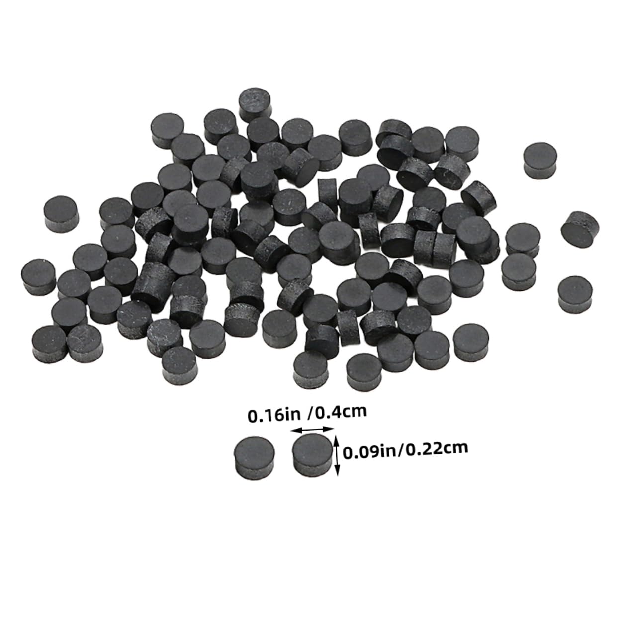 Sosoport 100pcs Guitar Inlay Dots Wooden Markers for Fingerboard DIY Installation Durable Guitar Dot Markers for Luthiers and Musicians Smooth Surface for Enhanced Playing Experience