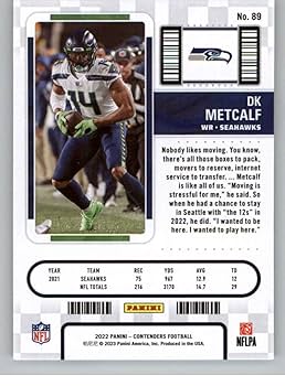 Amazon.com: 2022 Panini Contenders Football Season Ticket