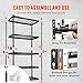 VEVOR Storage Shelving Unit, 5-Tier Adjustable Storage Shelves, 36