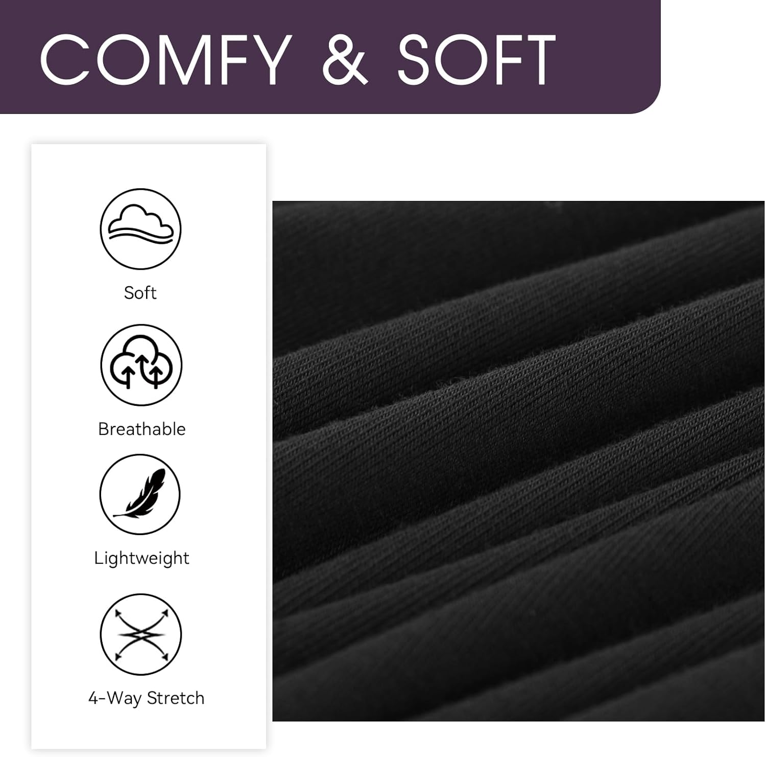 BAMBOO COOL Mens Boxers Short Classic Fit Soft Casual Underwear Loose Breathable Boxer Shorts for Men - Image 3