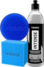 Kit Revitalizador Renovador Restaurador de Plasticos Intense Vonixx + Aplicador de Espuma