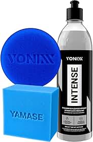 Kit Revitalizador Renovador Restaurador de Plasticos Intense Vonixx + Aplicador de Espuma