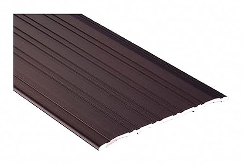 Pemko - Umbral de sillín estriado 271D36, aluminio anodizado bronce oscuro, 36 pulgadas de largo x 5 pulgadas de ancho x 0.25 pulgadas de alto