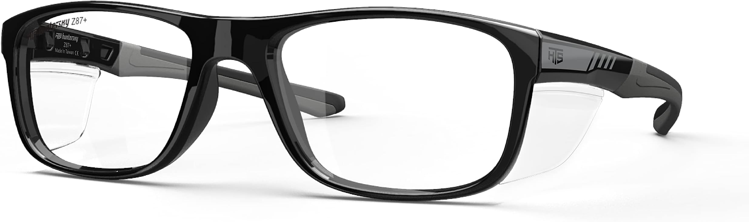 HTS HUNTERSKY P11 Safety work Glasses Women Men Youth with Side Shields Z87 Anti Scratch Fog Resistant nurse medical surgical pickleball Indoor sports