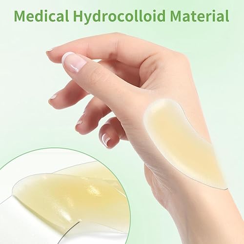 Miniatura 4 de 20 tiras de barrera para estoma, tiras extensoras de piel hidrocoloides de grado médico para bolsas de colostomía, cinta adhesiva para la piel para