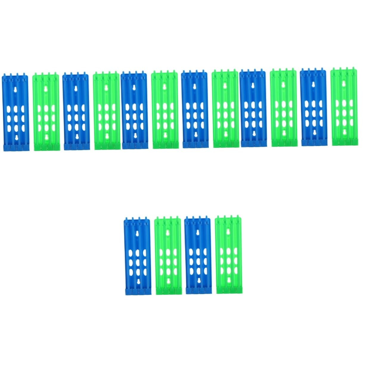 Sosoport 16pezzi Porta Anelli Per Pigeon Leg Holder Colorata Supporto Per Anelli Di Pigeon Accessori Per Pigeoni Facile Da Installare e Resistente Per Loft Di Piccioni
