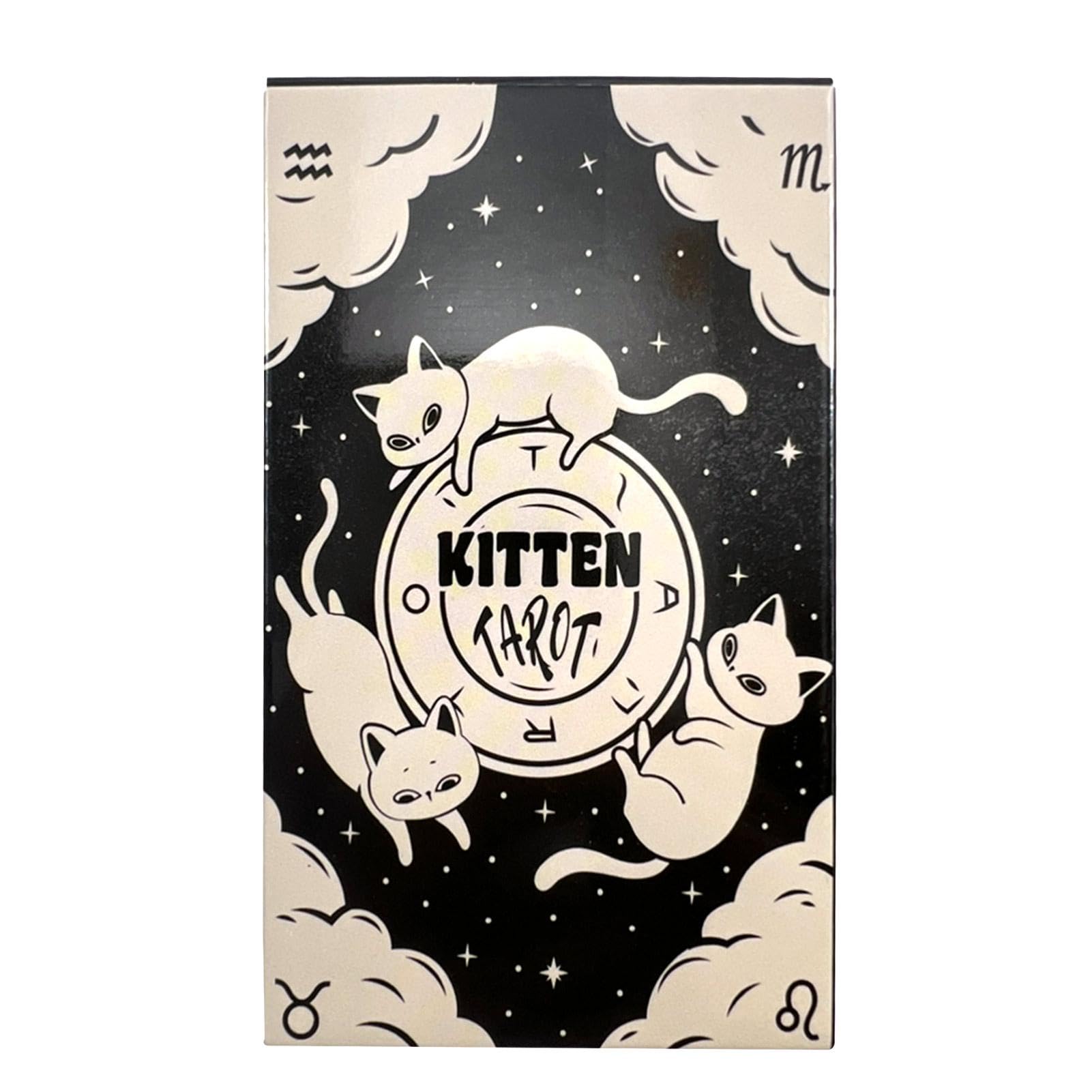 Kitten Tarot Deck Card Game Board Game Oracle Card Bói Toán Oracle Card Bói Toán Oracle Card Fortune Telling Card Game Table Game 78 Chiếc English Teaimvn I.1102234681