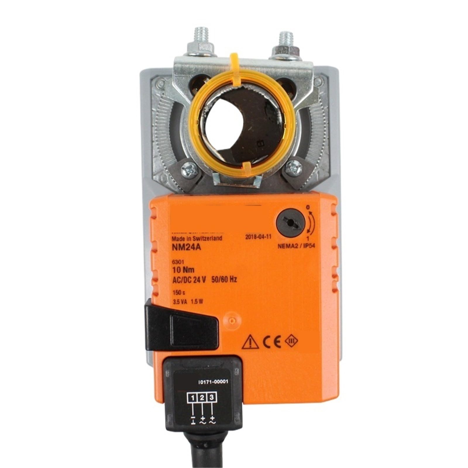 Actionneur de registre 10 Nm Belimo NM24A AC/DC 24 V pour volet de ventilation