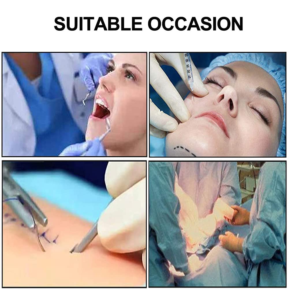 Lupenbrille Lupenbrille Zahnarzt Kopflupe Verstellbare Brillenlupe Leselupe Dental KopfbandLupen 420 Arbeitsabstand Für Medizinische Dental Chirurgische Medical,White