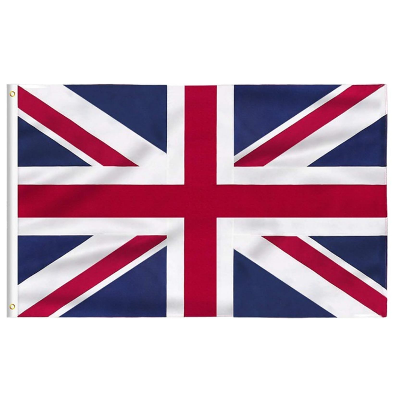 Drapeau britannique extérieur avec œillets laiton anti-UV
