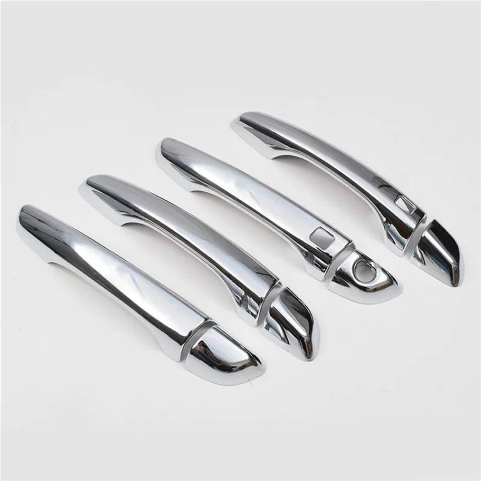 ZAPORA Chrome Car Door Handle Bowl Cover Trim Sticker Car Styling Accessories for Hyundai for Tucson 2015-2020(Style 2)