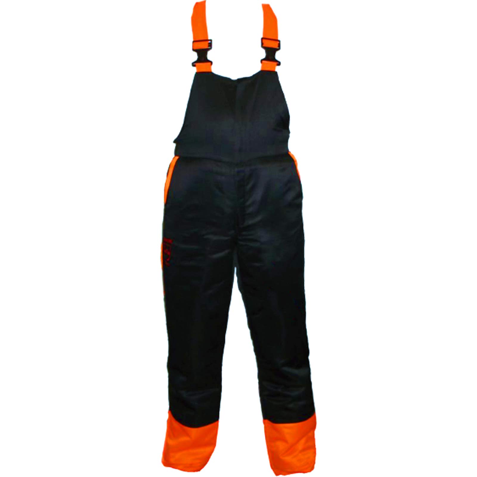 Spares2go Chainsaw Safety Bib & Brace Forestry Trousers (Large, 34-38)