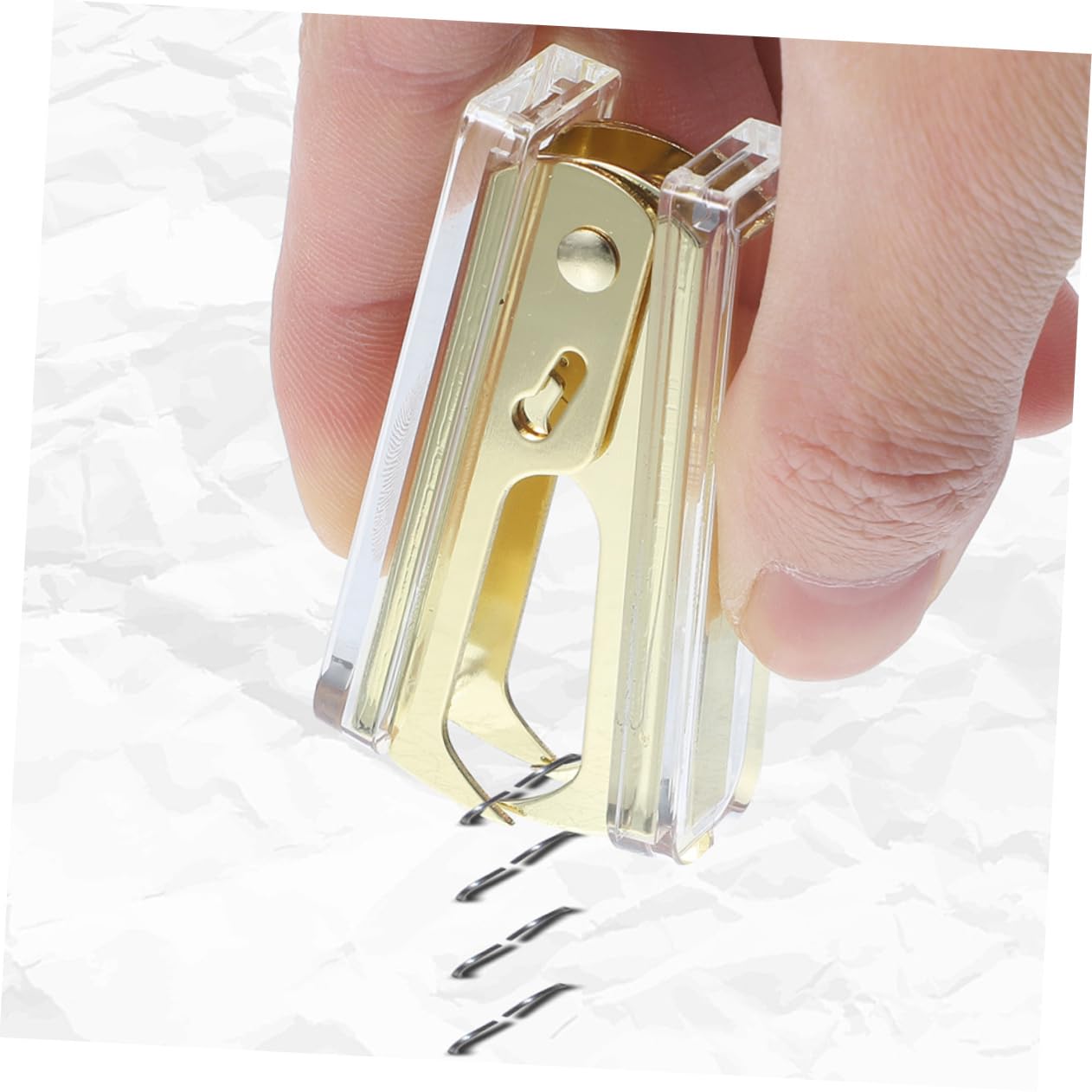 ARTIBETTER 4 Set Levapunti Ufficio Dispositivi Di Rimozione Attrezzo Mini Estrattore Di Graffette Portatile Strumento Per Rimuovere I Punti Metallici Alzachiodi Portatile Metallo 2 Pezzi * 4