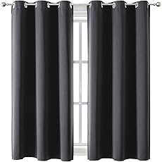 RYB HOME Extra Long Curtains 108 inches Length, Blackout Curtains for Living Room Ceiling to Floor Privacy Dividers Picture Window Drapes for Dining Room, Biscotti Beige, W52 x L108 inches, 2 Pieces