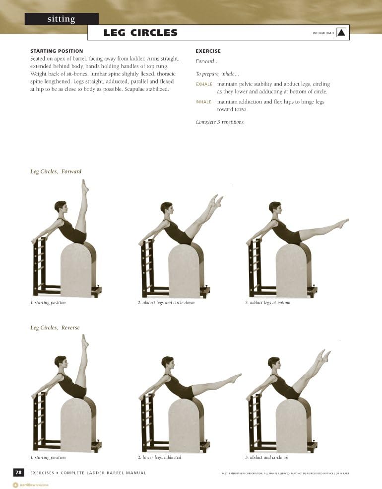 STOTT PILATES Complete Ladder Barrel Manual - 2016 Edition