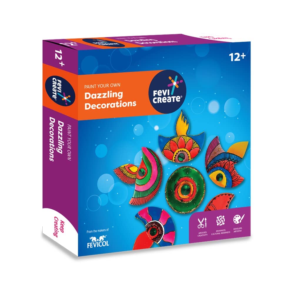 See full amazon price history chart for Fevicreate Dazzling Decoration Kit | Paint Your Own Festive Decoration | Contains Diya Cut-Outs, Tea-Light Holders, Decorative Stones & More | by Fevicol | Decorative Items for Festive and Gifting Fevicreate Dazzling Decoration Kit | Paint Your Own Festive Decoration | Contains Diya Cut-Outs, Tea-Light Holders, Decorative Stones & More | by Fevicol | Decorative Items for Festive and Gifting (B09J4X1LS8) Amazon Price History, Amazon Price Tracker