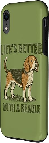 Miniatura 2 de Life's Better with a Beagle Case for iPhone XR