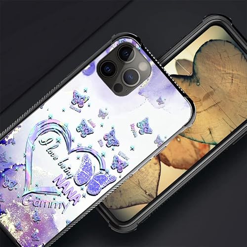 Personalized Grandma Gifts I Love Being Grandama Phone Case For Iphone 14 11 12 13 Xr 8 Samsung S23 S22 S21 S20 A03S A53 A13 With Grandkid's Name, Funny Nana Gift - Gigi Mimi Mommy On Birthday #TOP5