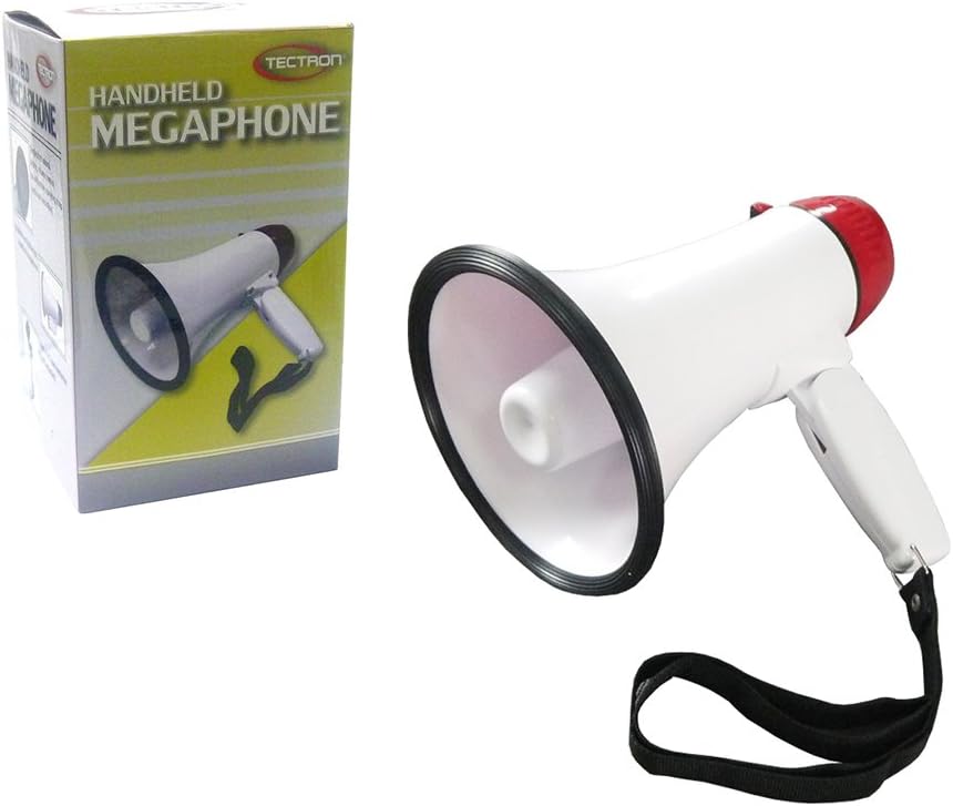 Tectron Mini Megaphone, Pack of 12