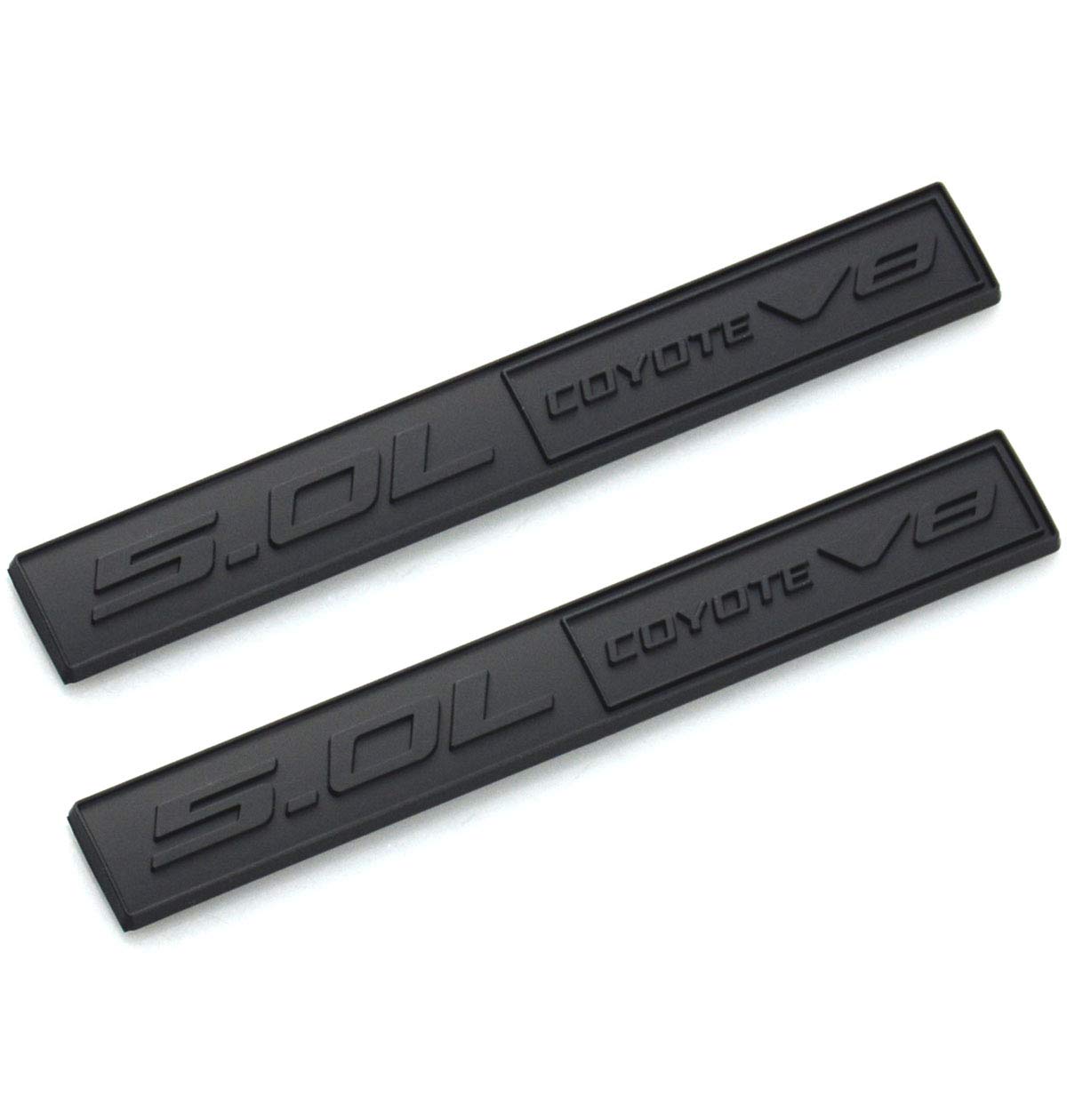 Photo 1 of EmbRoom 5.0L Coyote V8 Emblems - Matte Black