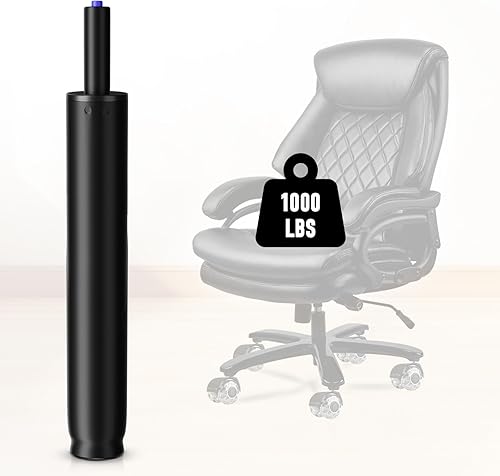 Sytopia Reemplazo de cilindro para silla de oficina, elevador neumático de gas resistente, sillas de escritorio y juegos, ajuste universal, de 14.6