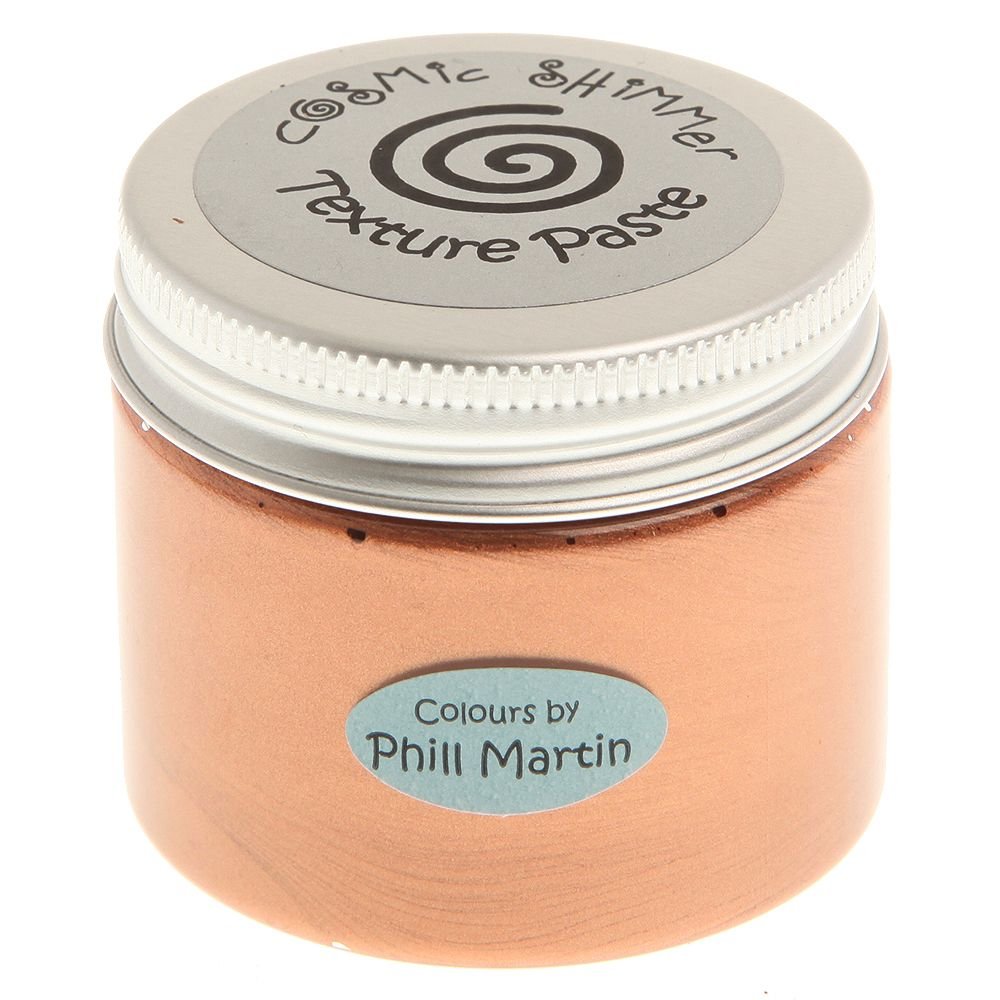 Pasta Texture Cosmic Shimmer Con Glitter - Effetto Satinato Heather Per Stencil - Foto 12