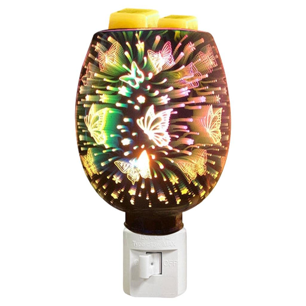 ATORSE® Electric Wax Melts Oil Burner Wax Warmer Plug in Aroma Diffuser Night Lamp Amazon.in