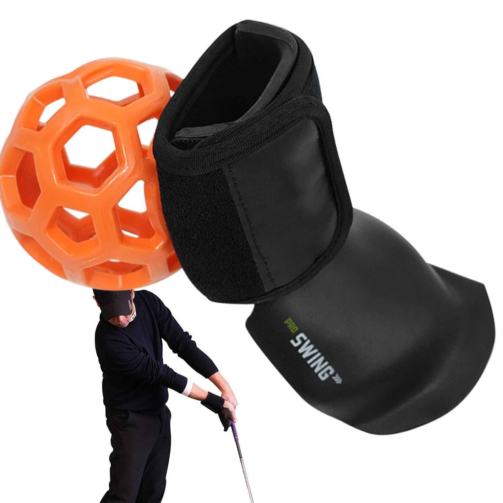 Muñequera de entrenamiento de golf, ayuda para entrenamiento de muñeca de golf, corrector de swing eficiente, ayuda de entrenamiento de swing, equipo suave para interiores y exteriores