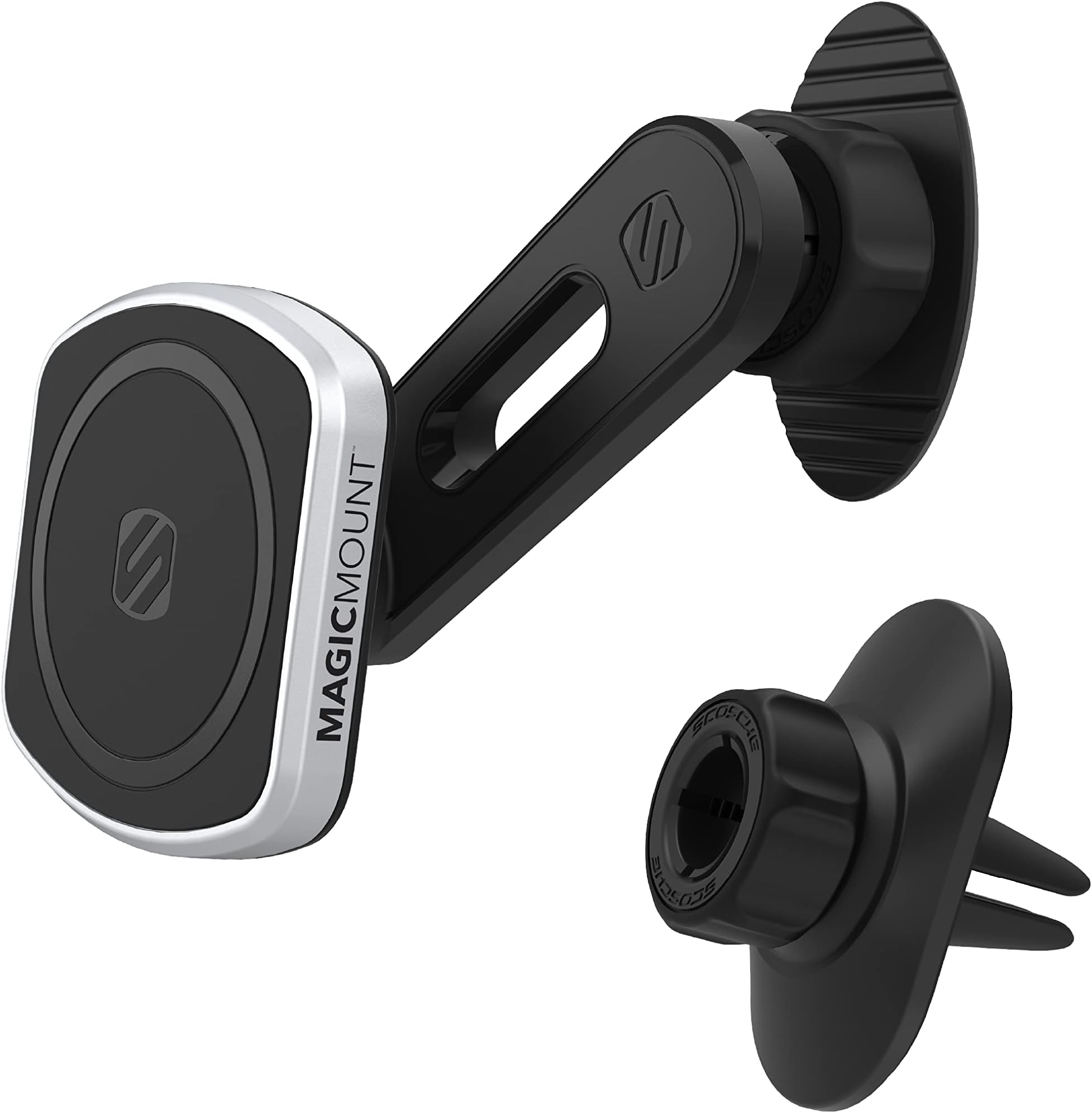 MP2ODVM-XTSP MagicMount Pro2 Dash/Vent/Window 4-in-1 Magnetic Cell Phone Holder Car Mount Kit Compatible with MagSafe, iPhones, Galaxy, Pixel & All Smartphones
