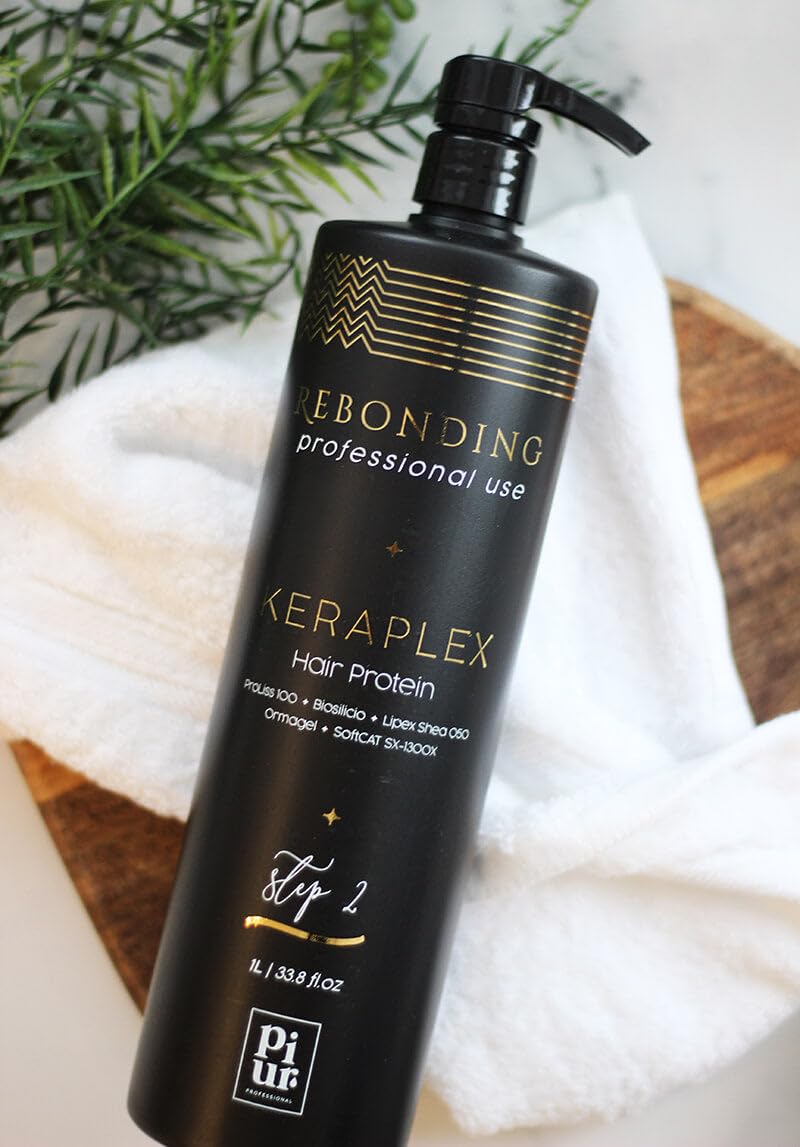 PIUR Rebond Professionelle Behandlung Keraplex Haarprotein Keratin Formel Formaldehydfrei 1L Schritt 2