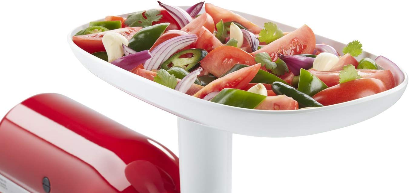 KitchenAid KSMFT Food Grinder Accessory, Fits KSMFGA, White